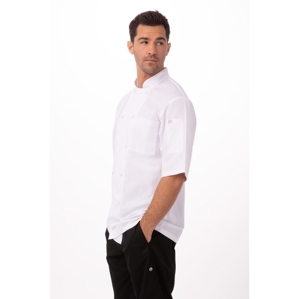 Chef Works White 3XL Classic Fit Montreal Cool Vent Chef Coat