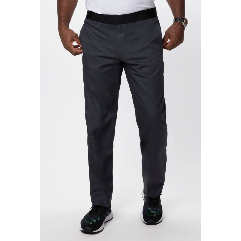 Chef Works Charcoal Extra Large Classic Fit Lightweight Slim Chef Pant for Men