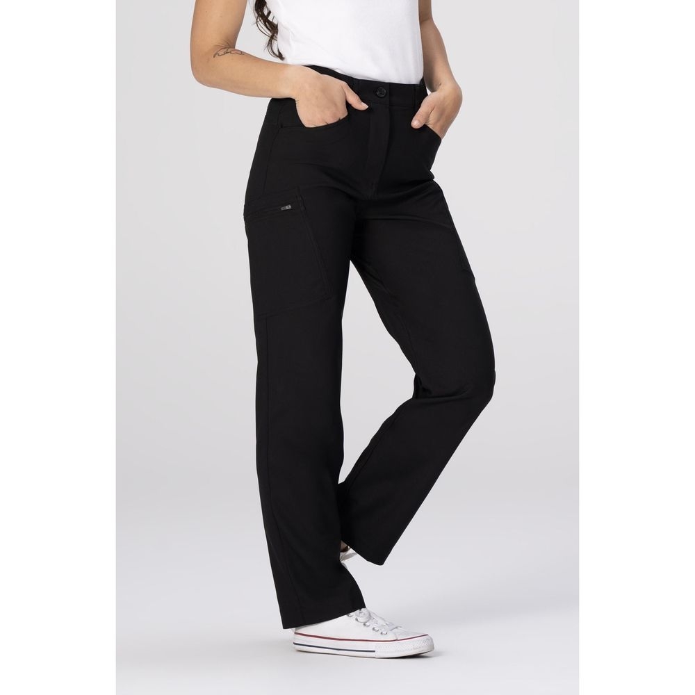 Chef Works Black 3XL Eaze Cargo Pant for Women