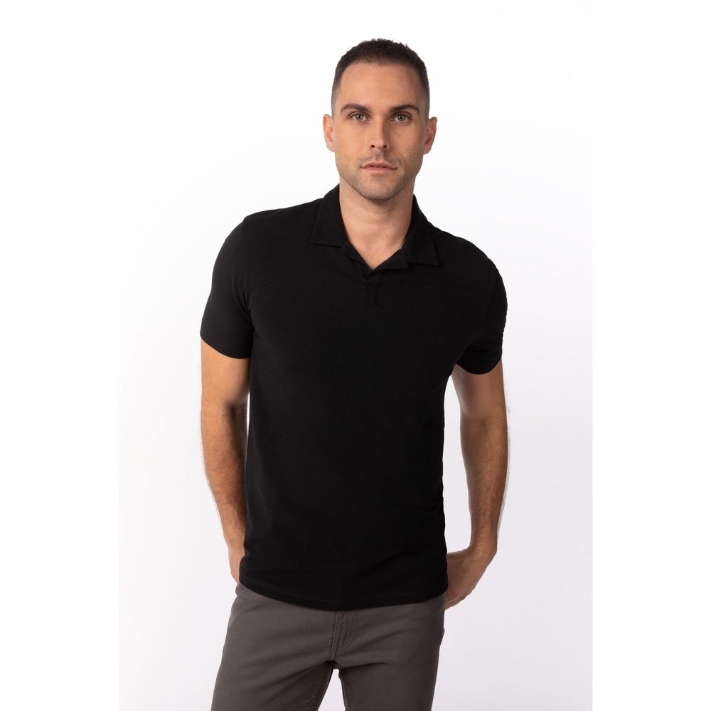 Chef Works Black 4XL Formal Fit Definity Shirt for Men
