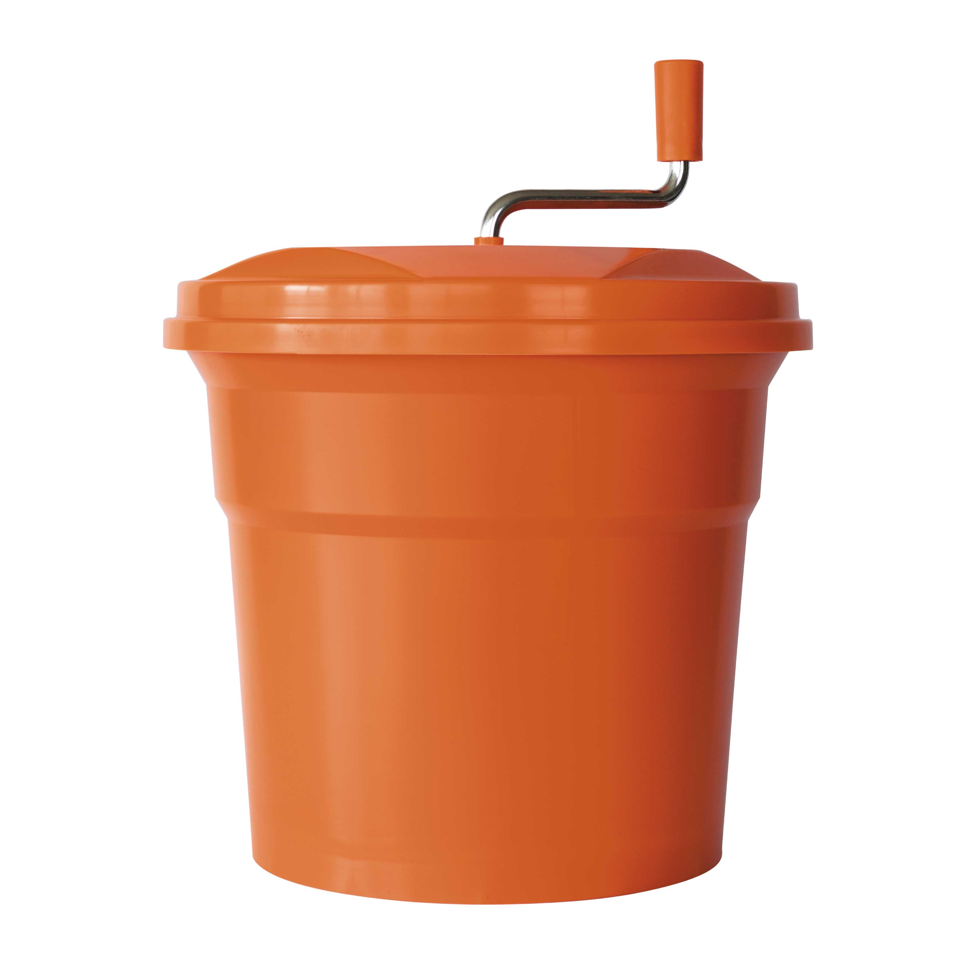Dynamic SD92SC Manual Salad Spinner with Sealed Cover, 5 Gallon Capacity