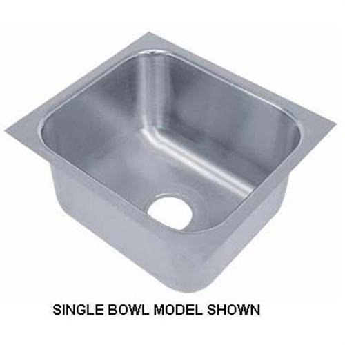 Smart Series Stainless Steel Undermount Sink Single Bowl Model Size : 10 X 14 X 10 Inch.
