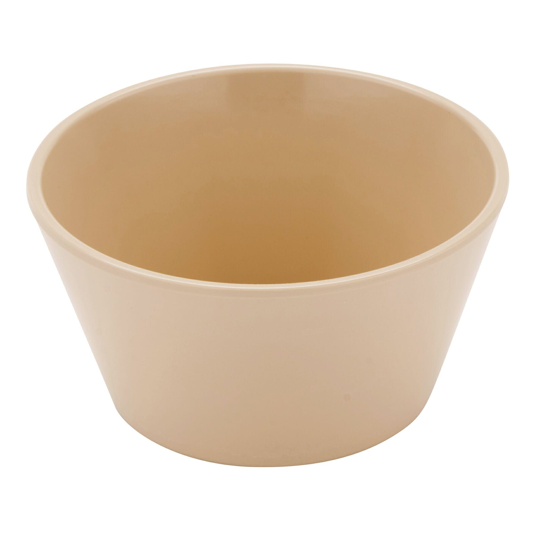 Tan GET Enterprises inc Supermel I Melamine Bouillon Cup, 8 Ounce -- 48 per case.