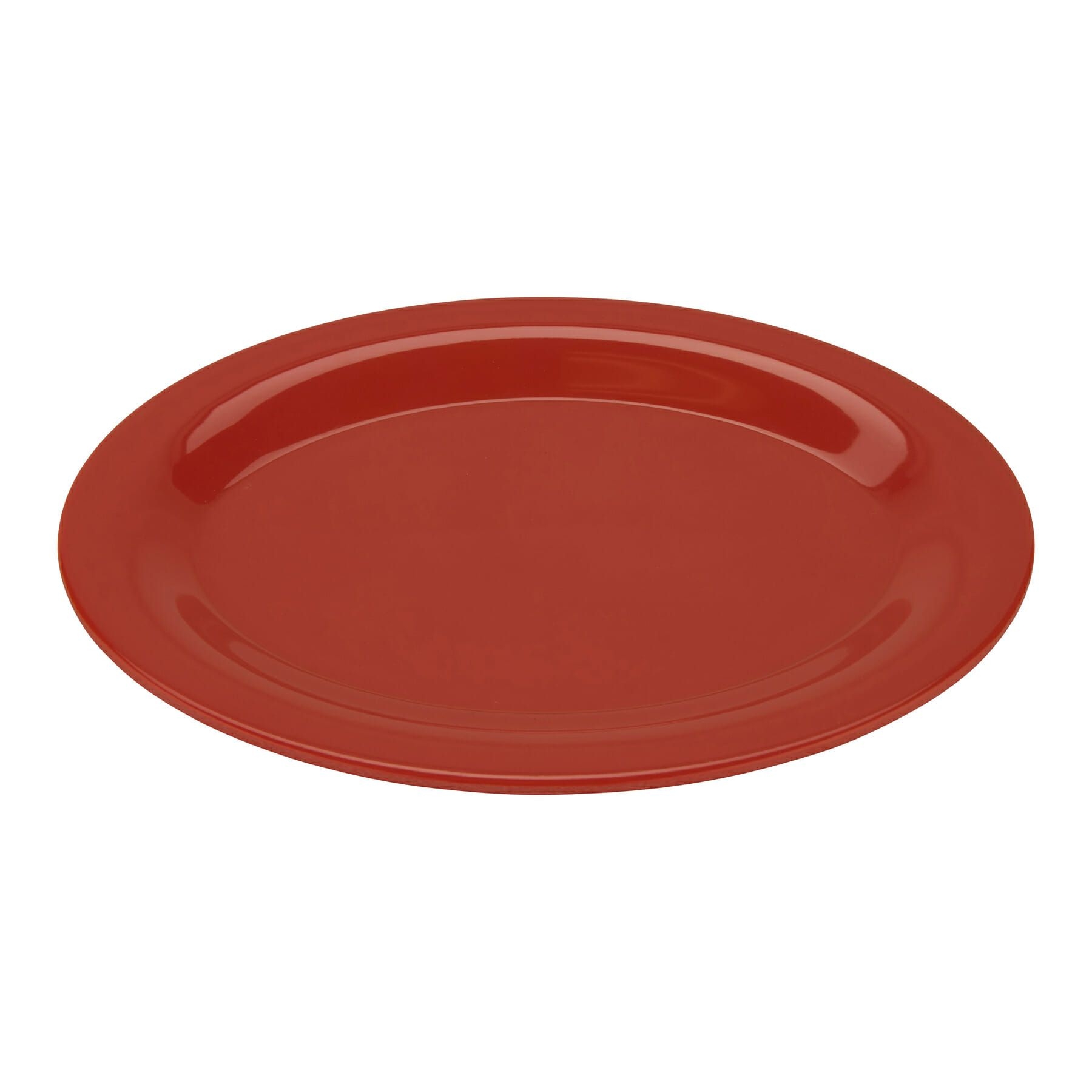 Rio Orange GET Enterprises inc Diamond Mardi Gras Melamine Oval Platter, 9.75 x 7.25 inch -- 24 per case.