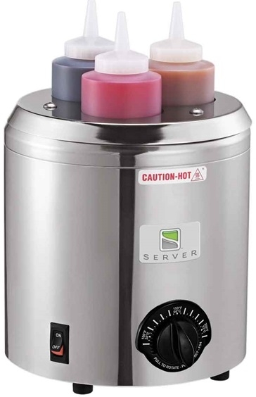 Server Signature Touch Squeeze Bottle Warmer with Schuko Plug, 230 Volt