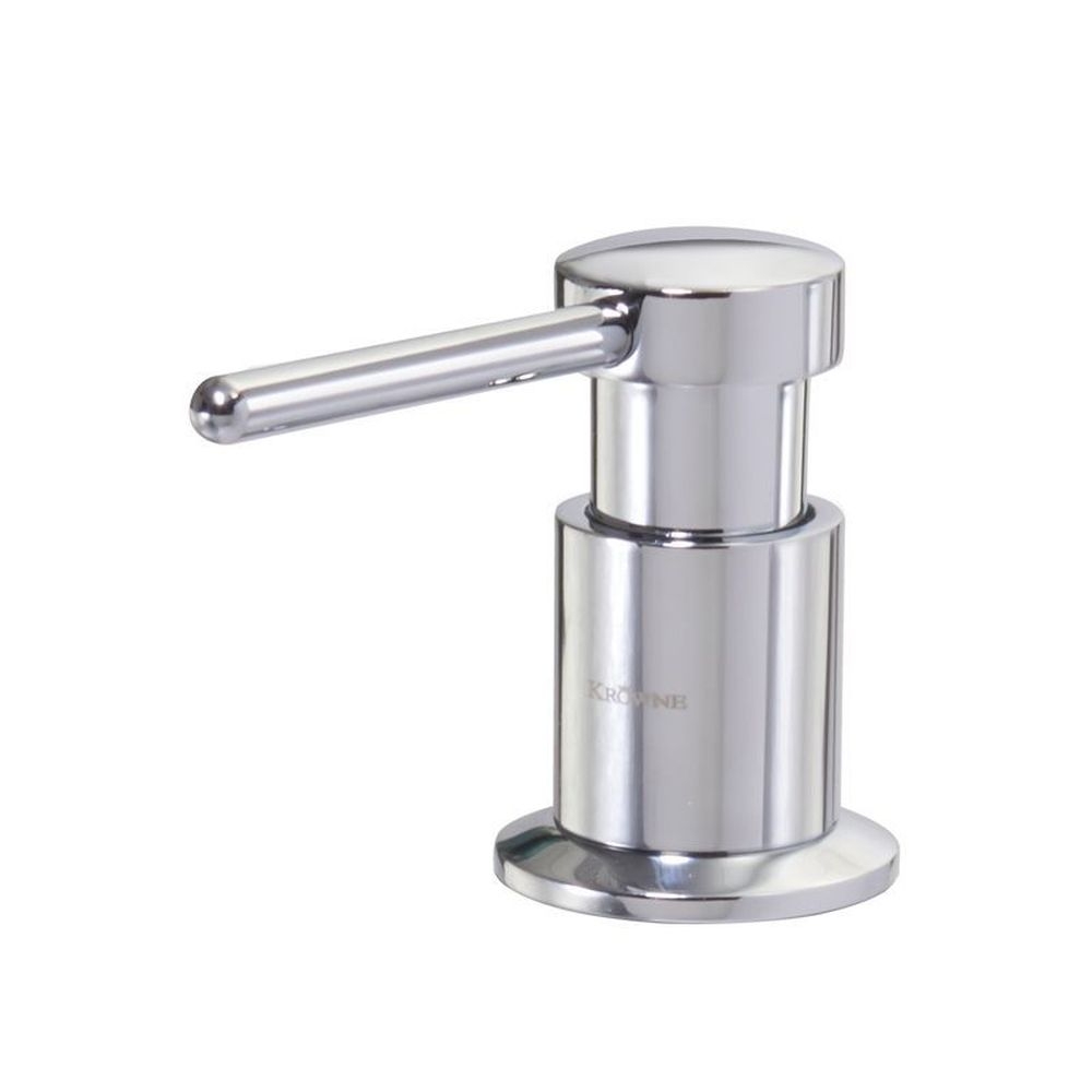 Krowne Chrome Finish Deck Mount Soap Dispenser