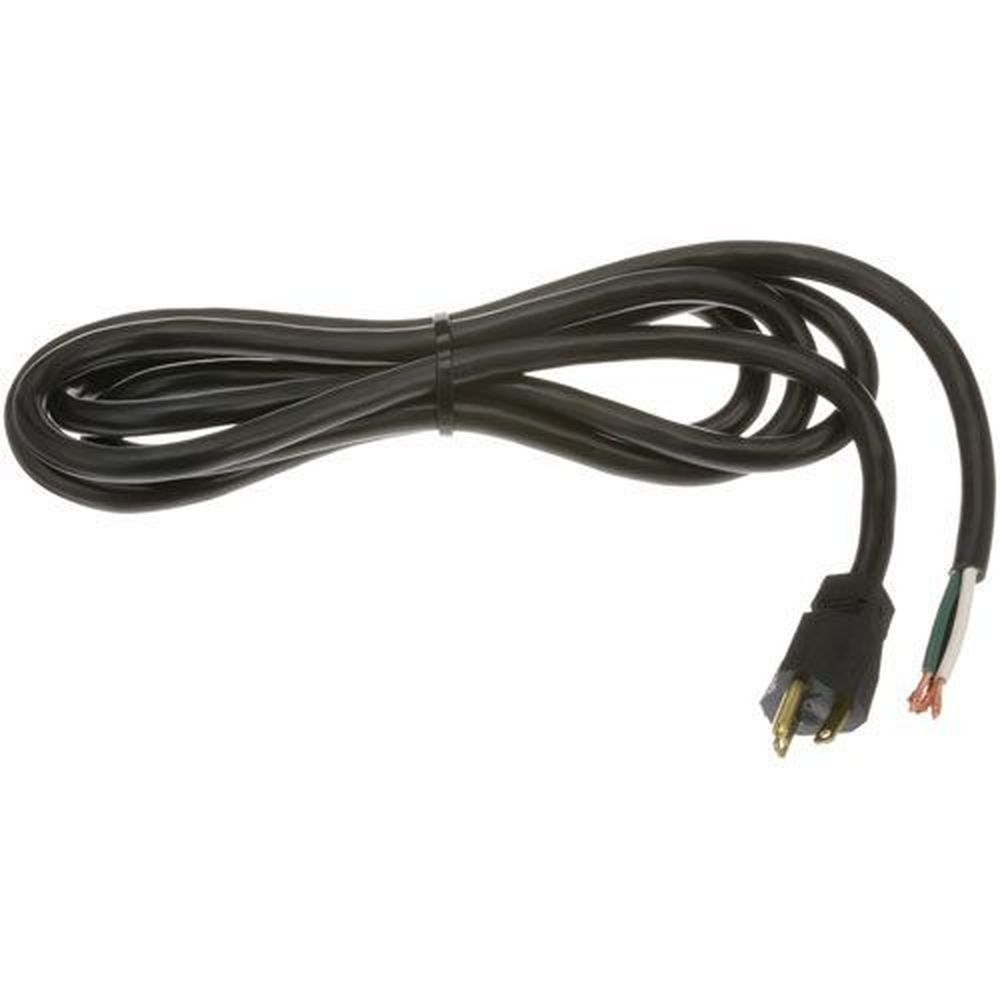 APW 250 Volts 20 Amps 12 Gauge 3 Wire Cord Set with Straight Plug for APW Part Number 2E-85640, 8 Feet