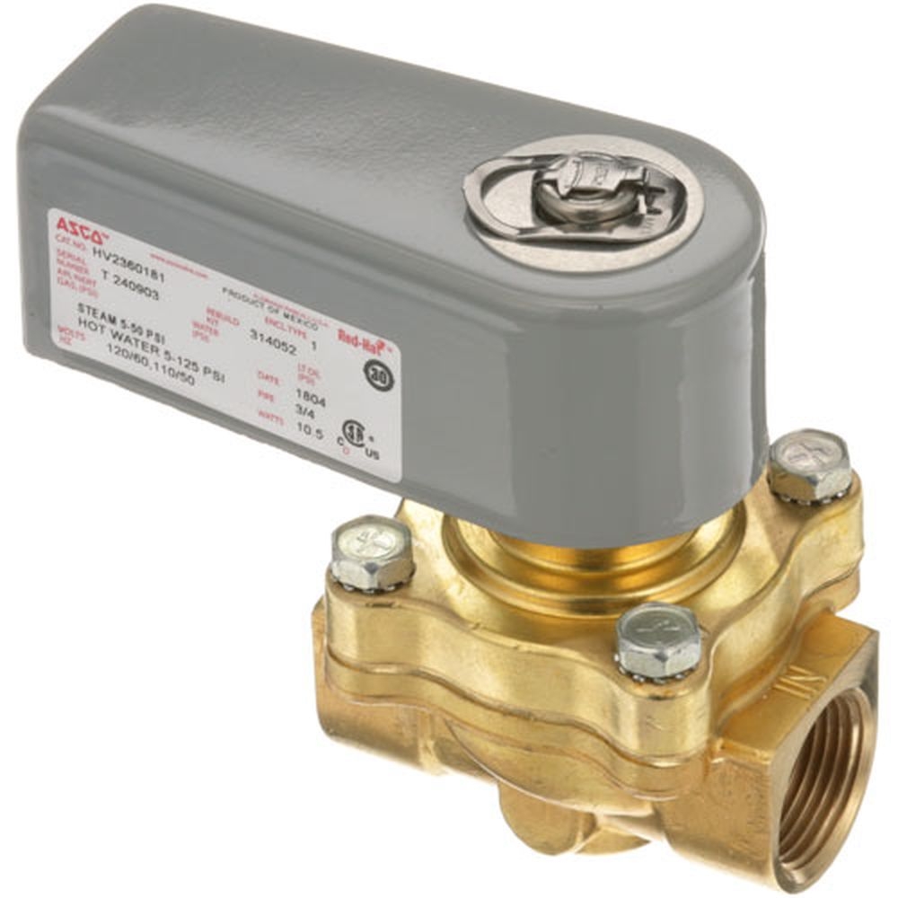 Champion CHA104730 3/4 inch 120 Volt Hot Water Solenoid Valve