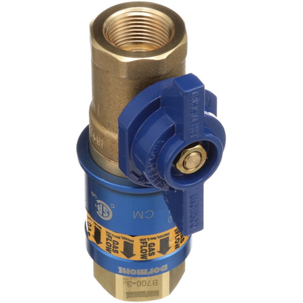 Dormont DORCF-75 Cimfast Safety Quik Valve with 3/4 inch Quick Disconnect
