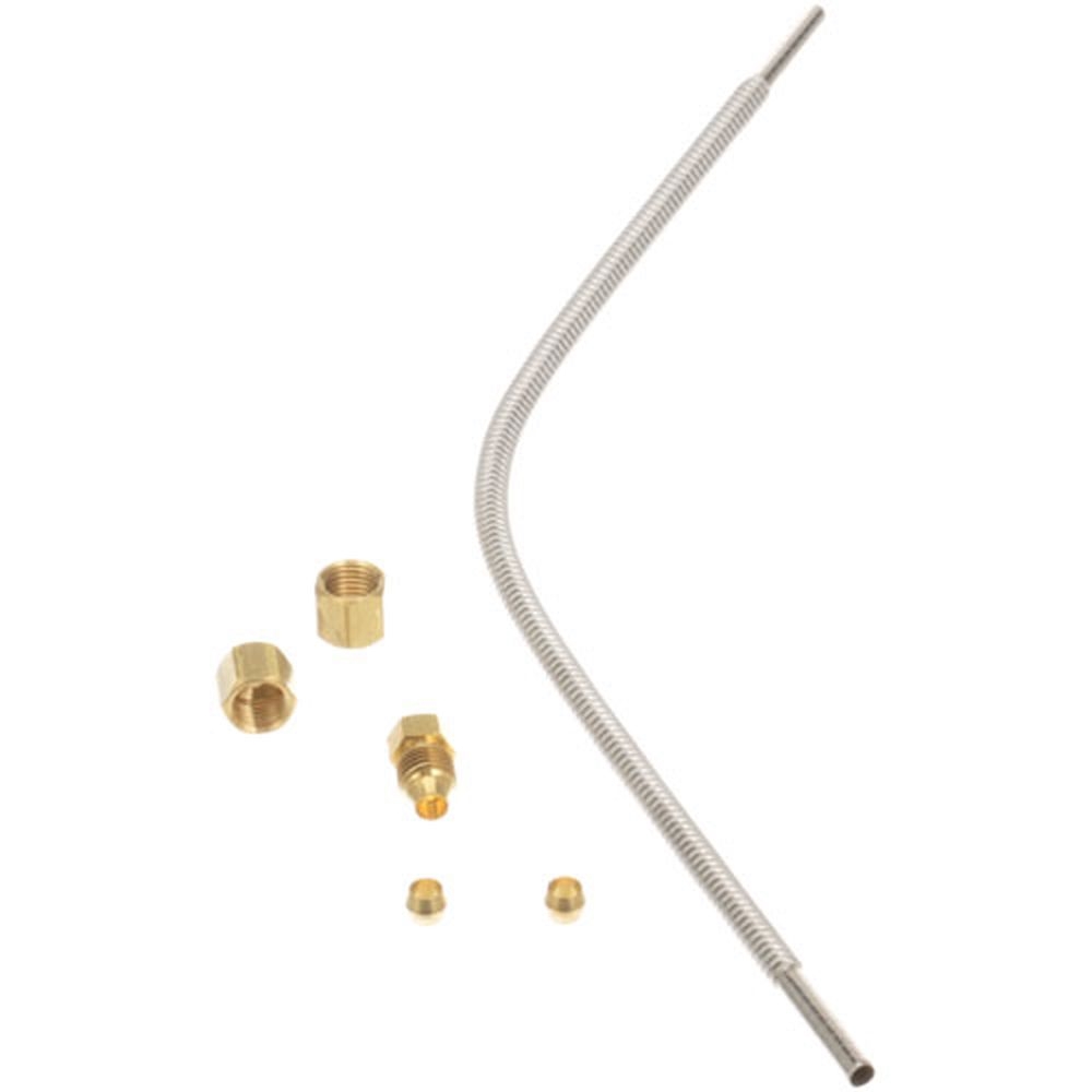 Dormont DORT3-KIT-12 Gas Flex Tube Kit, 3/16 x 12 inch