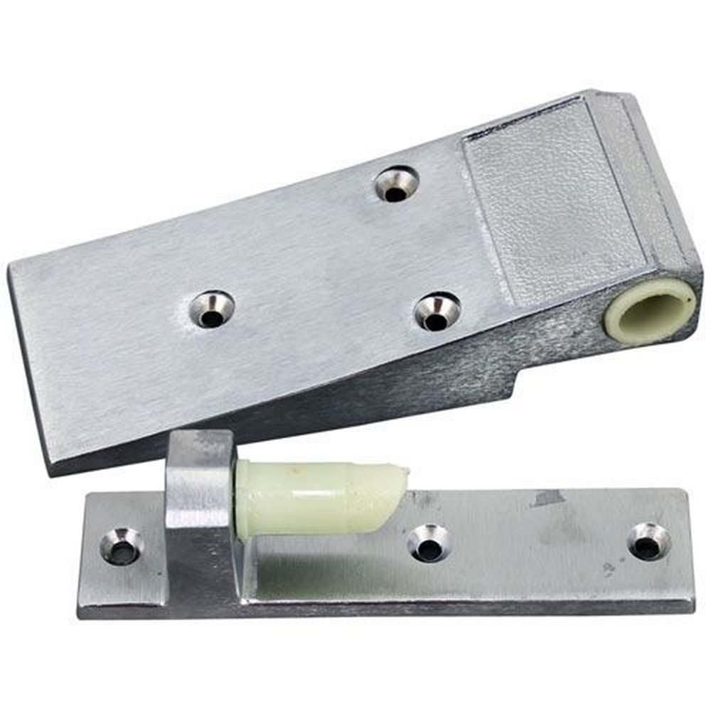 Kolpak Brushed Chrome Finish Reversible Cam Lift Hinge for Kolpak Part Number 236001075