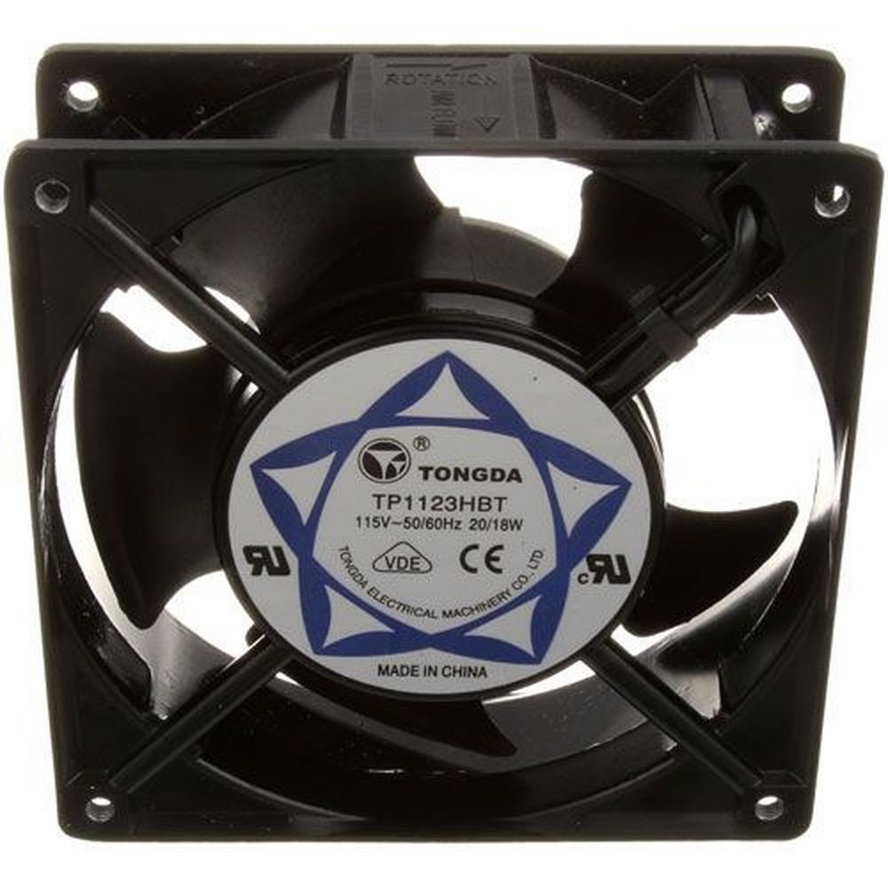 Middleby Marshall Axial Cooling Fan for Middleby Marshall Part Number 27392-0002, 4-11/16 X 4-11/16 X 1-1/2 inch