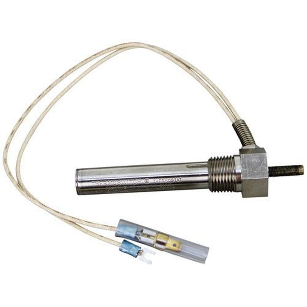 Montague Fenwal Thermostat with Wire Leads for Montague Part Number 2057-5, 1/4 inch