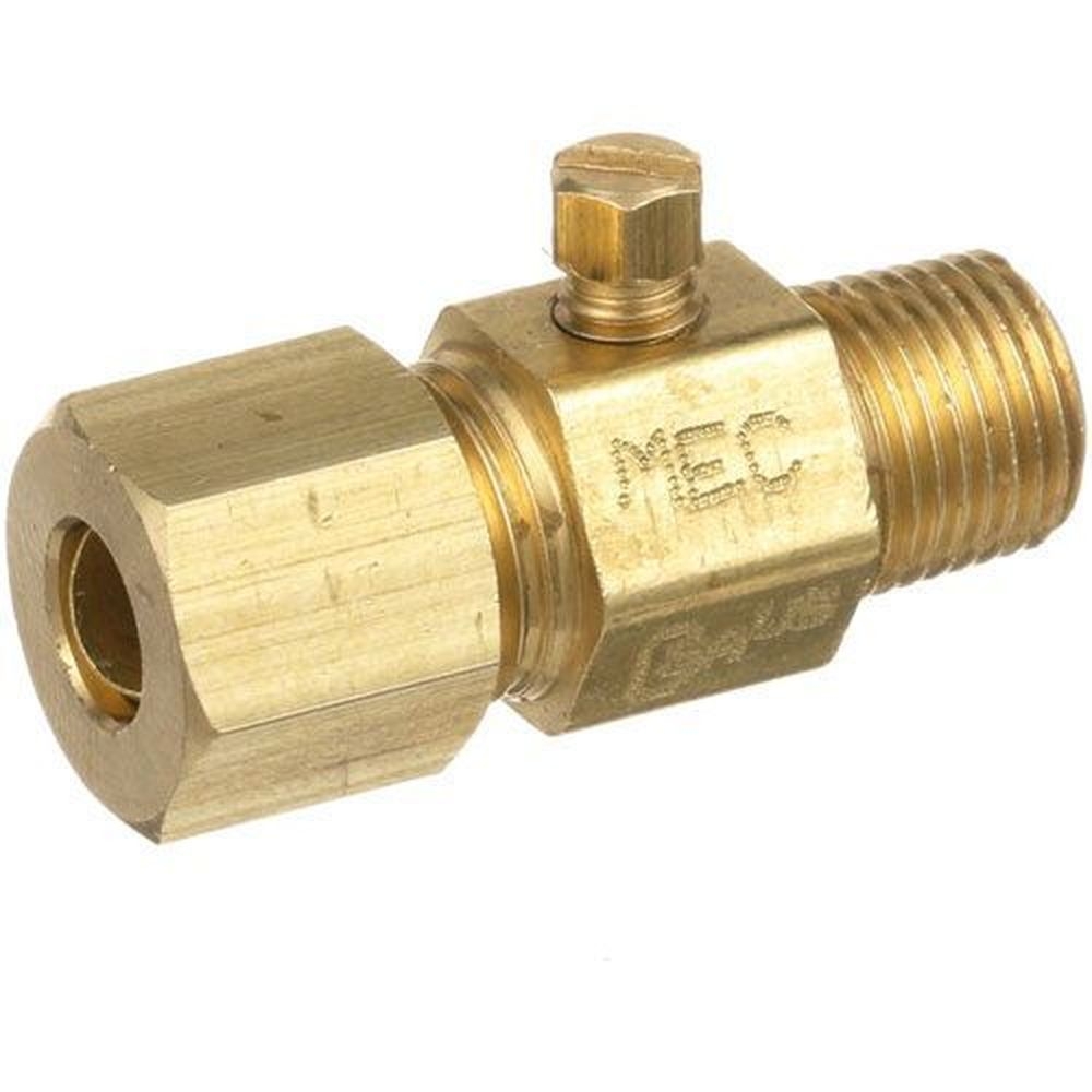Randell Straight Pilot Adjustment Valve for Randell Part Number GB-05, 1/8 inch MPT X 1/4 inch CCT