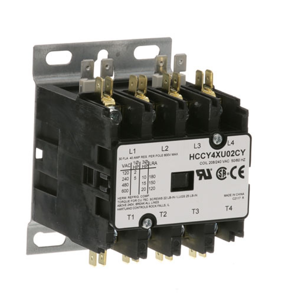 Star Manufacturing STA2E-30702-01 Hartland 208/240 Volt 4 Pole Contactor