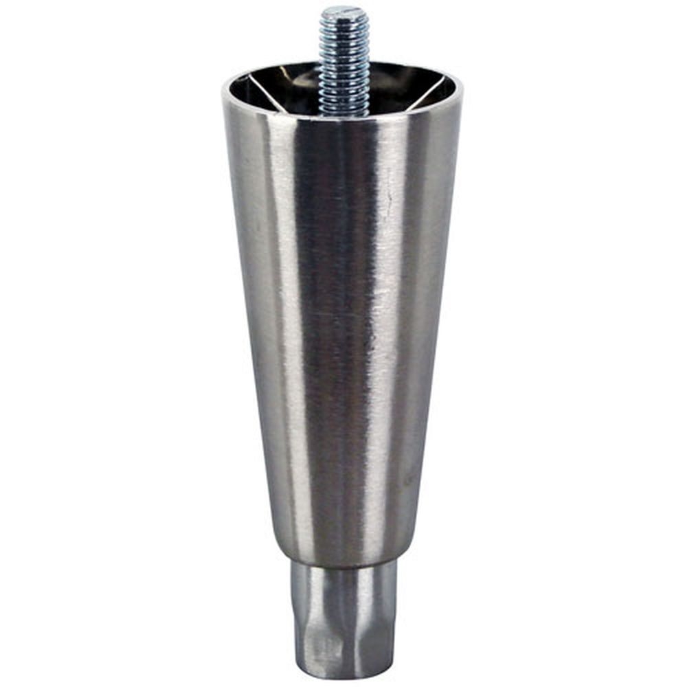 True TRU872025 Zinc 6 inch Height Adjustable Leg Kit