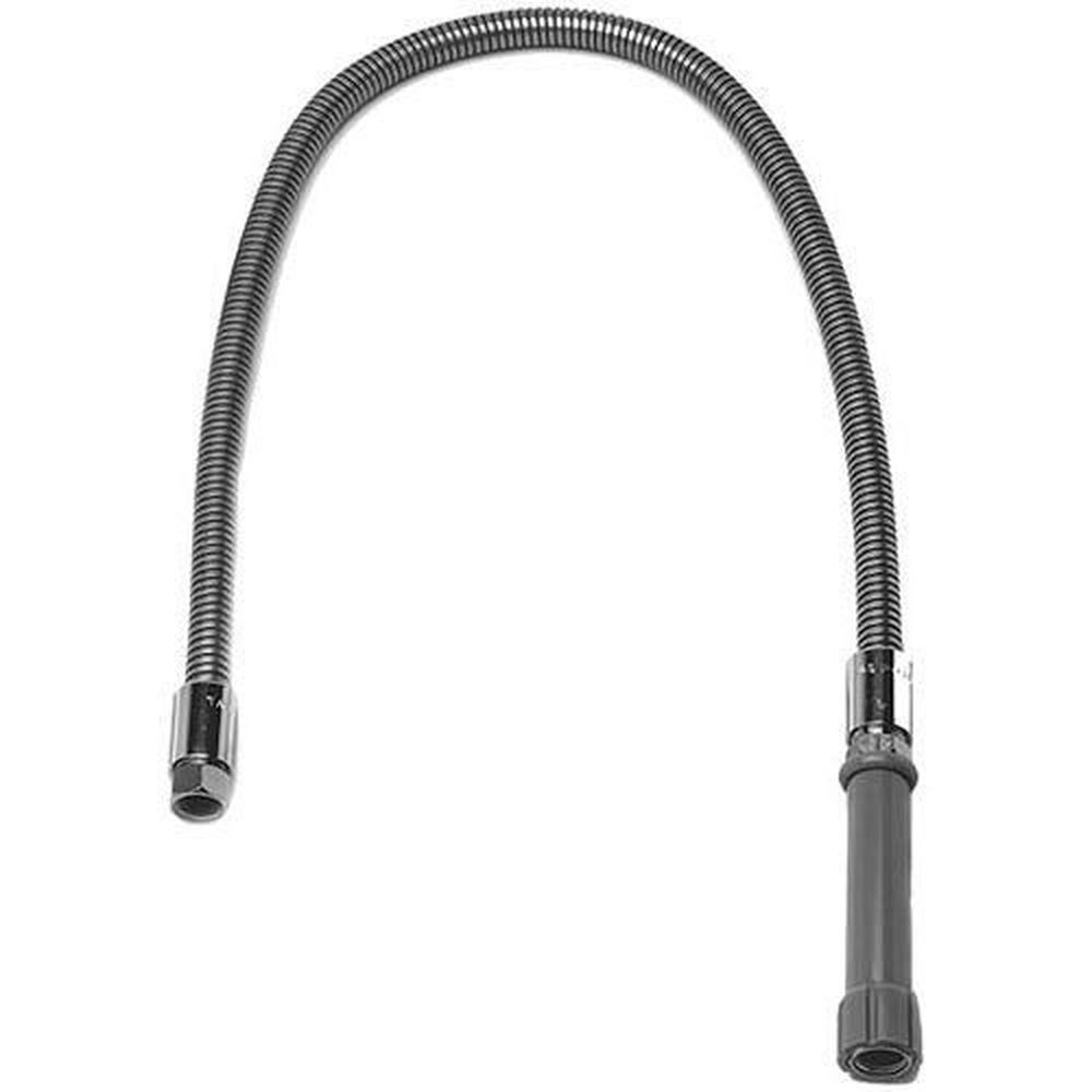 T&S Brass Stainless Steel Pre Rinse Flex Hose with Handle for T and S Brass Part Number -0044-H, 44 inch