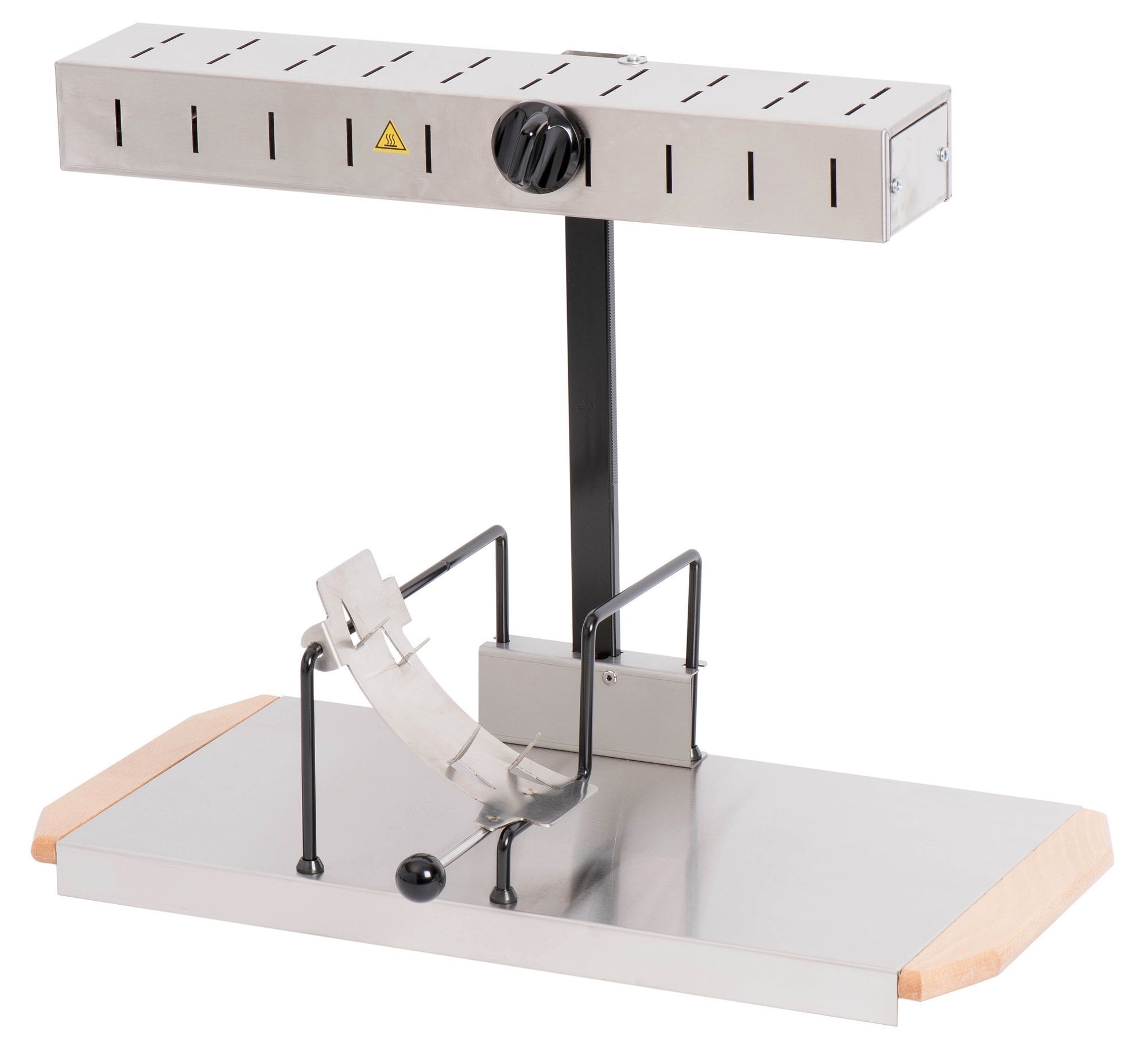 Louis Tellier Alpage Raclette with Knife, 18.1 x 10.4 x 15.7 inch
