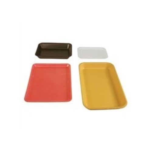 Dolco Packaging Number One Black Foam Tray, 5.1875 x 5.1875 x 0.8 inch -- 1000 per case