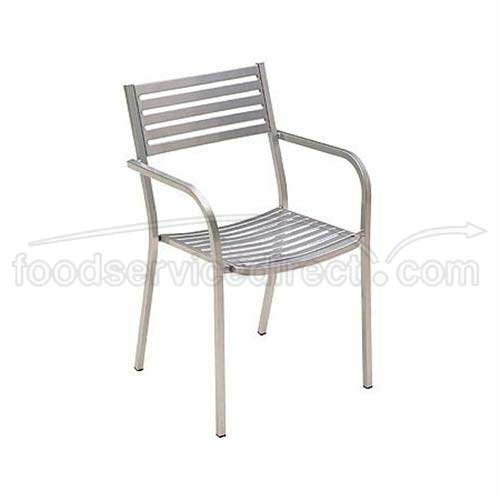 Antique Iron Emu Americas LLC Khali E-Coated Powder Coat Finish Stacking Barstool, 38 x 19.5 x 22 inch -- 4 per case.