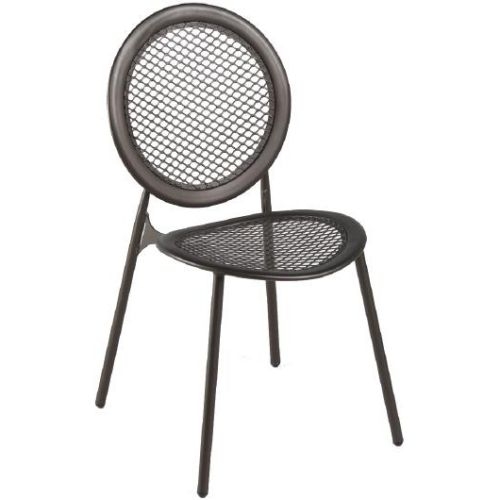 Antique Iron Emu Americas LLC Khali Outdoor/Indoor Stacking Armchair, 32 x 24 x 22 inch -- 4 per case.