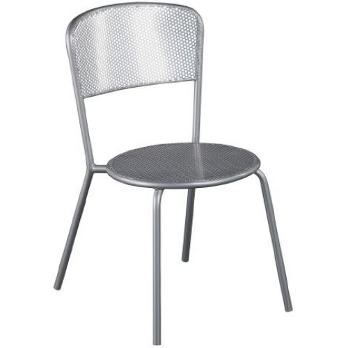 Antique Bronze Emu Americas LLC Aria E-Coated Powder Coat Finish Stacking Side Chair, 32 x 18 x 21 inch -- 4 per case.