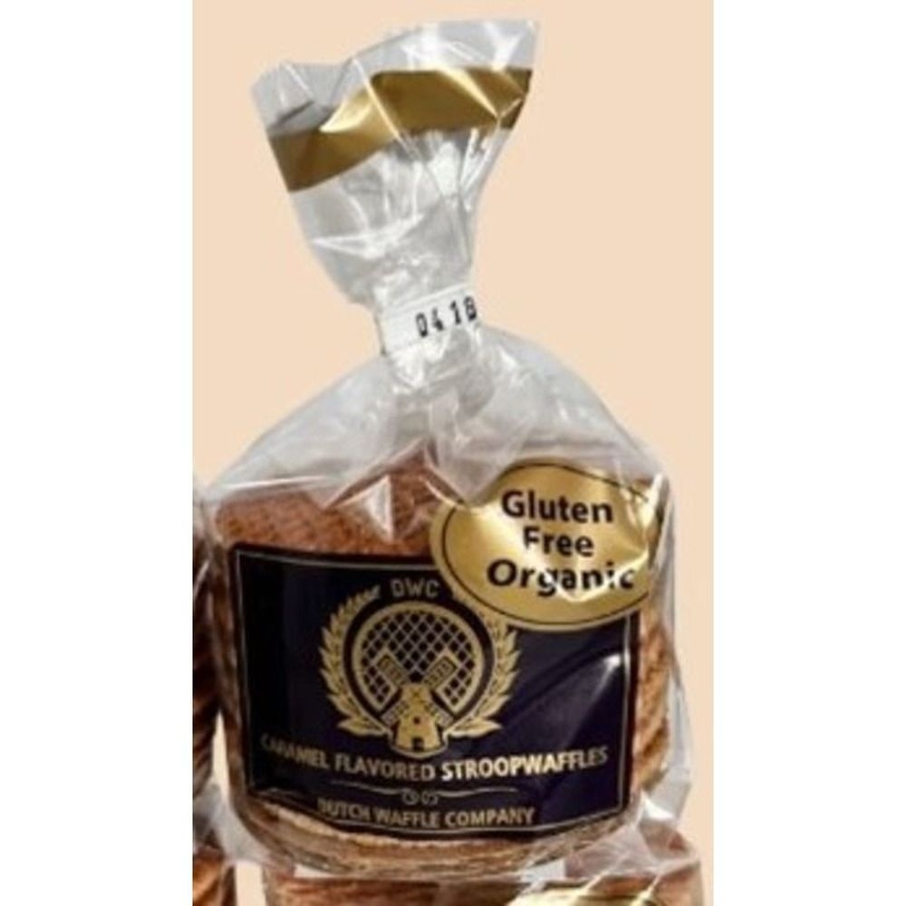 Dutch Waffle Company Organic Gluten Free Stroopwafel, 9.59 Ounce -- 12 per case