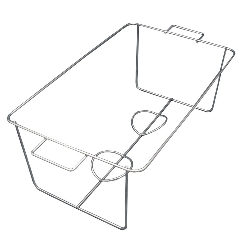 Northwest Enterprises Party Essentials Silver Medium Weight Full Size Wire Rack -- 24 per case