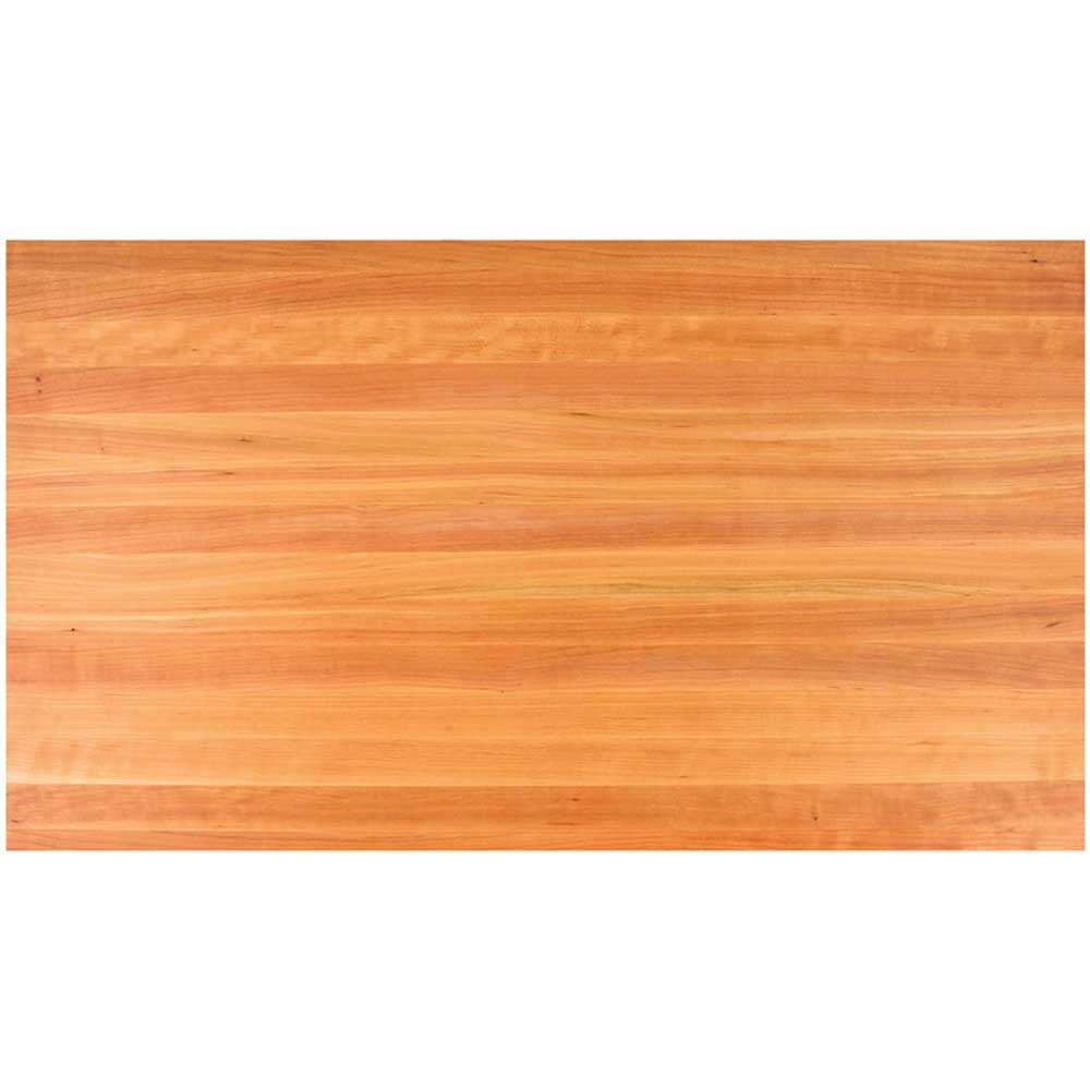 John Boos Oil Finish American Cherry Island Top, 84 x 27 x 2 1/4 inch.