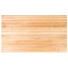 John Boos Tuff Var Finish Hard Maple Rectangular Butcher Block Top, 42 x 24 x 1.5 inch.
