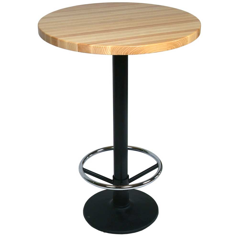 John Boos Tuff Var Finish Round Red Oak Butcher Block Top, 42 x 42 x 1.5 inch.