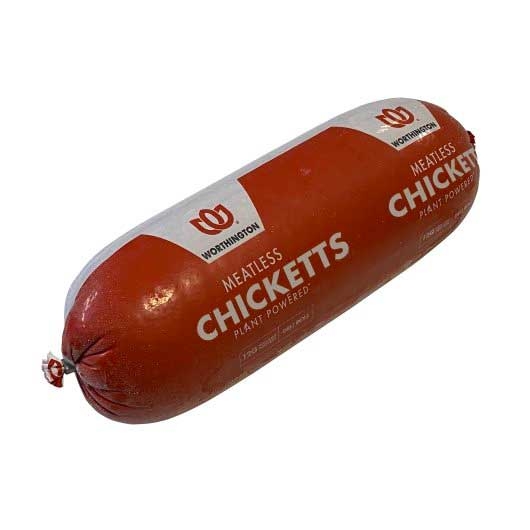 Worthington Plant Based Chickettes Chicken Roll, 64 Ounce -- 4 per case