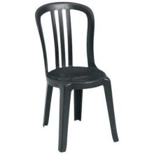 Grosfillex Miami Bistro Black Side Chair -- 32 per case.