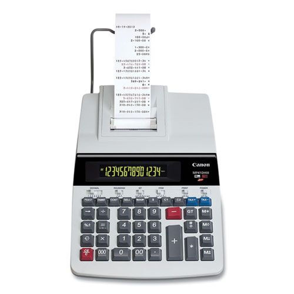 Canon Mp41dhiii Black/red Print 4.3 Lines/Second 14-Digit Desktop Calculator