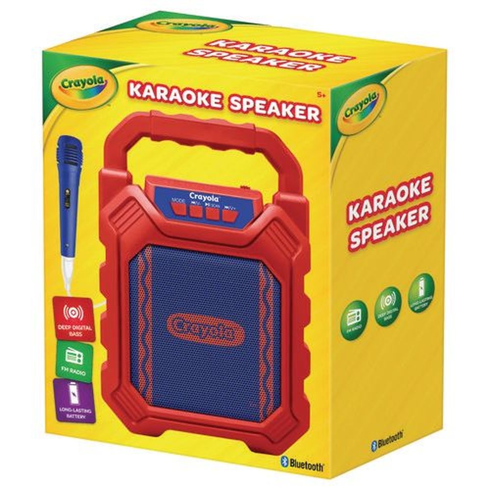Crayola Red/Blue Karaoke Speaker