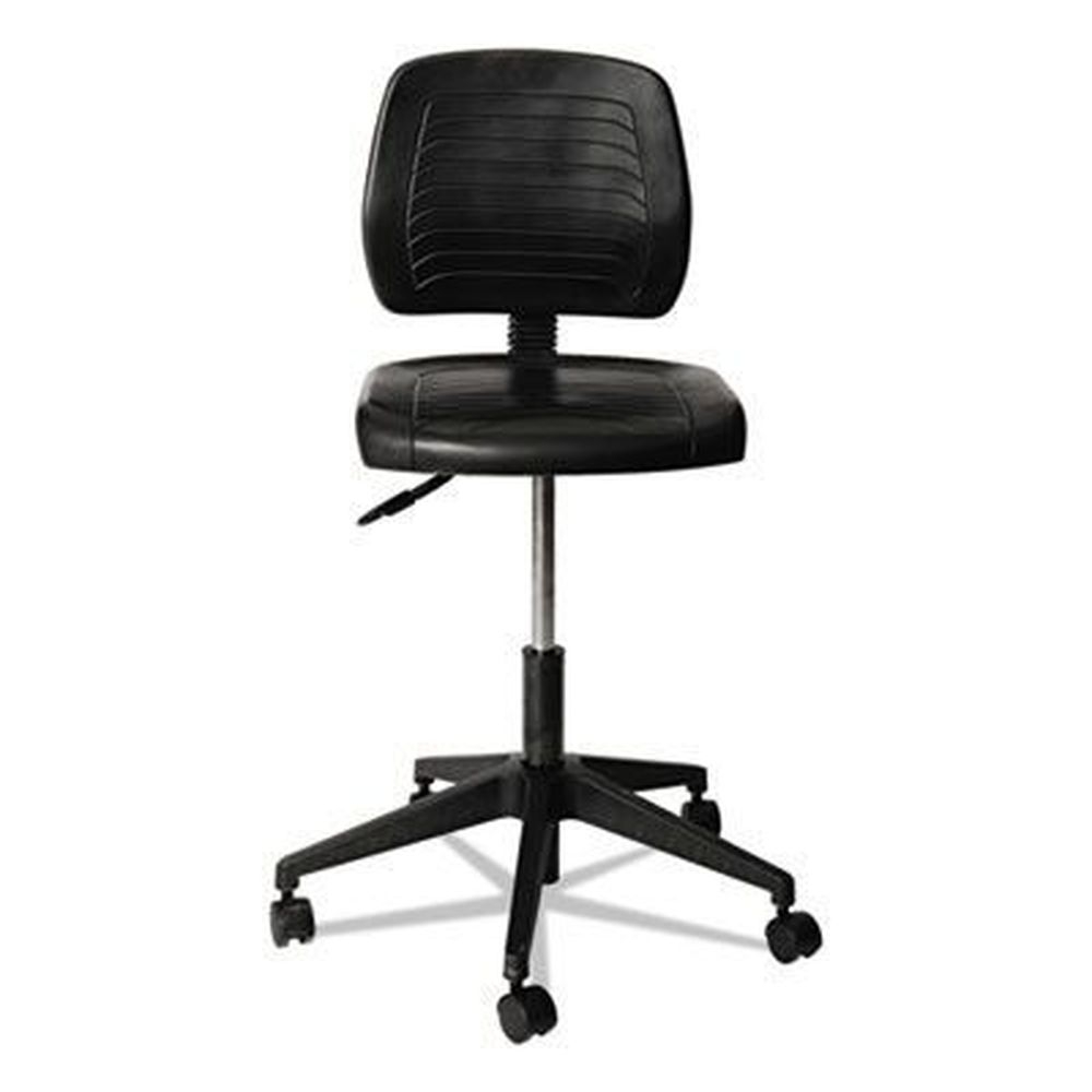 Alera Wl Series Black Workbench Stool, Supports Up To 250 Pound
