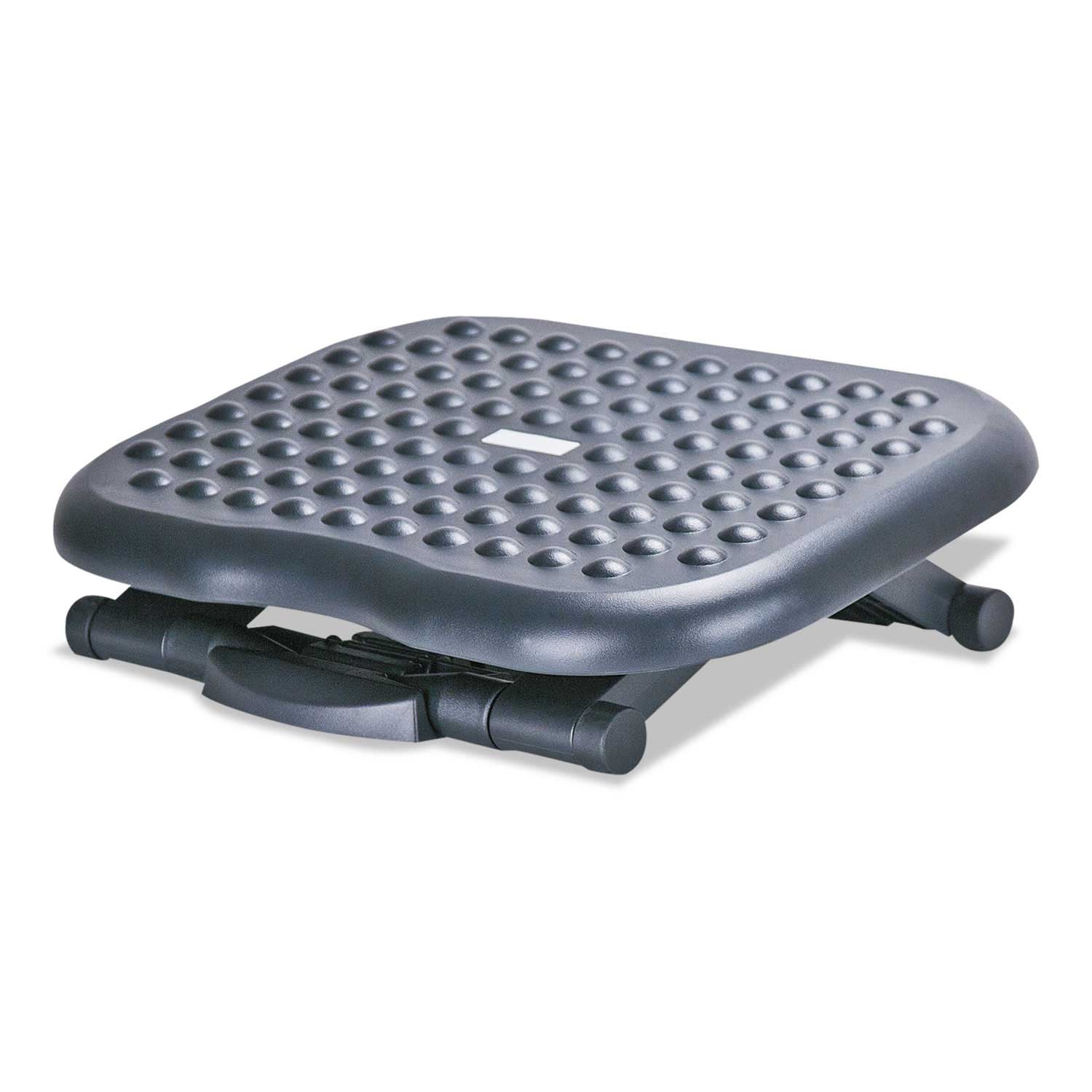 Alera Plastic Black Relaxing Adjustable Footrest, 13 3/4 x 17 3/4 inch