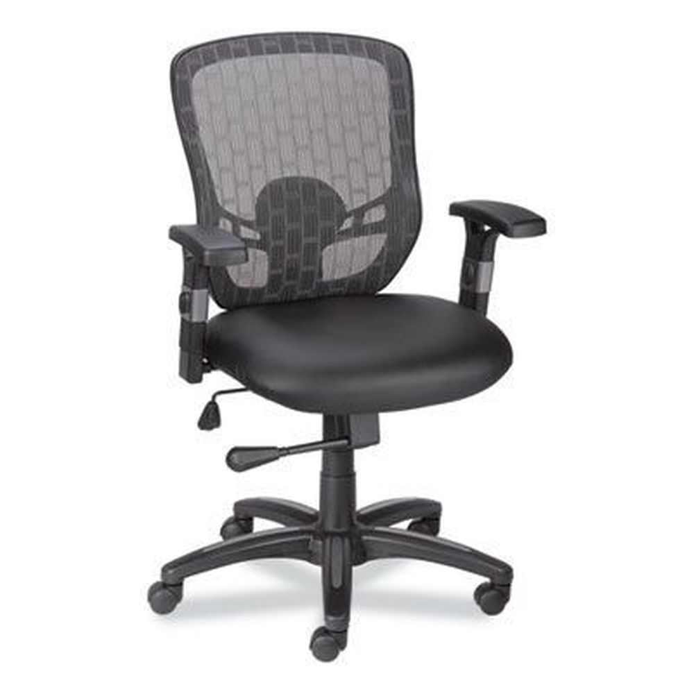 Alera Black Seat Back Base Linhope Chair, Supports Up to 275 Pound