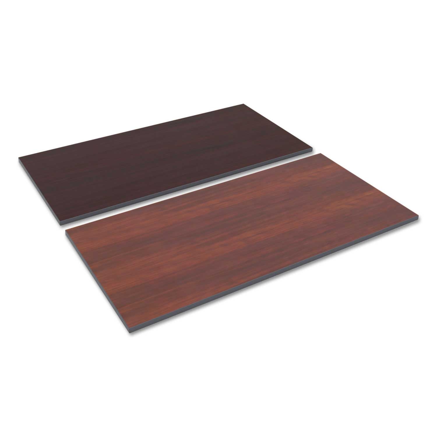 Alera Medium Cherry/Mahogany Rectangular Reversible Woodgrain Laminate Table Top, 60 x 30 inch
