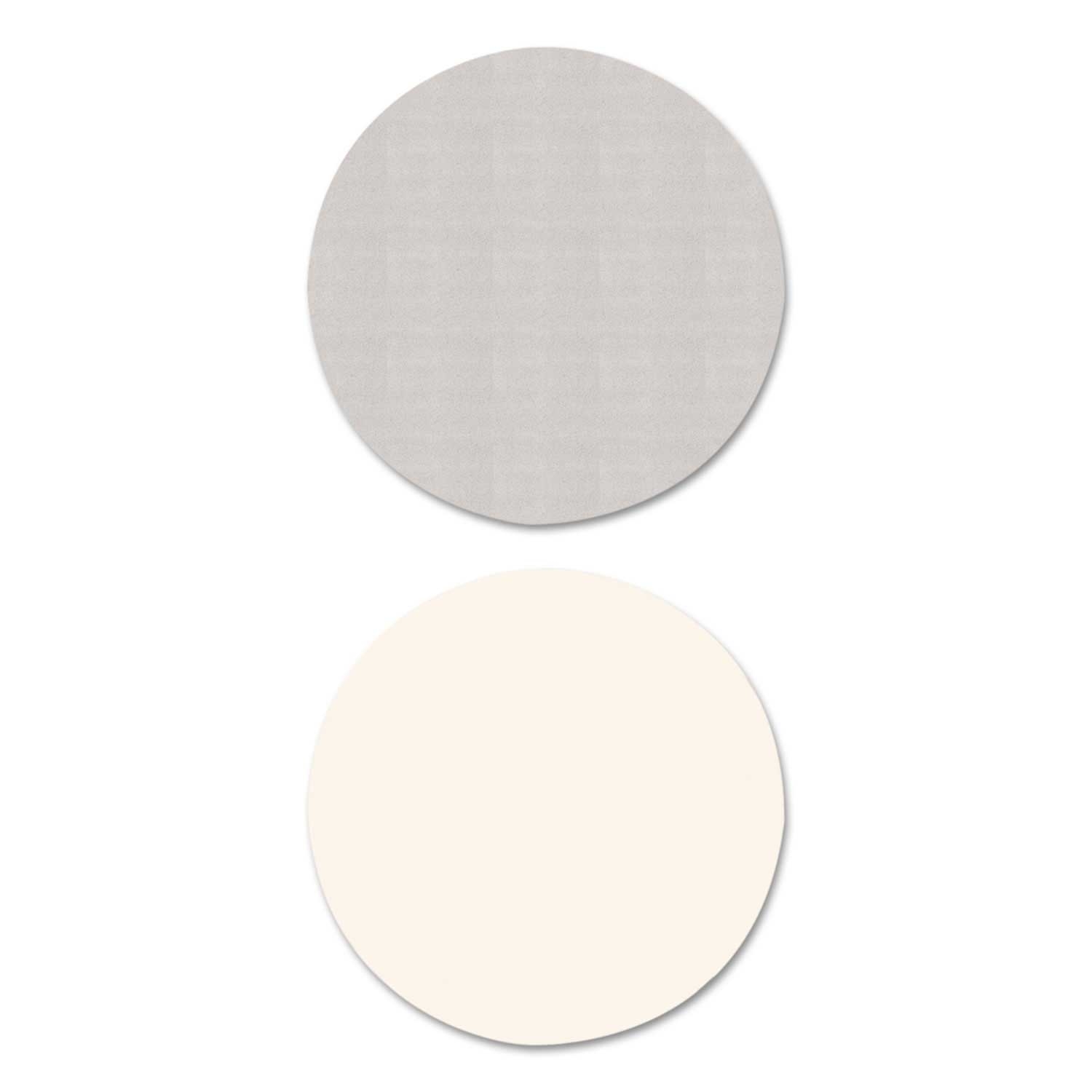Alera White/Gray Round Reversible Laminate Table Top, 35 3/8 x 35 3/8 inch