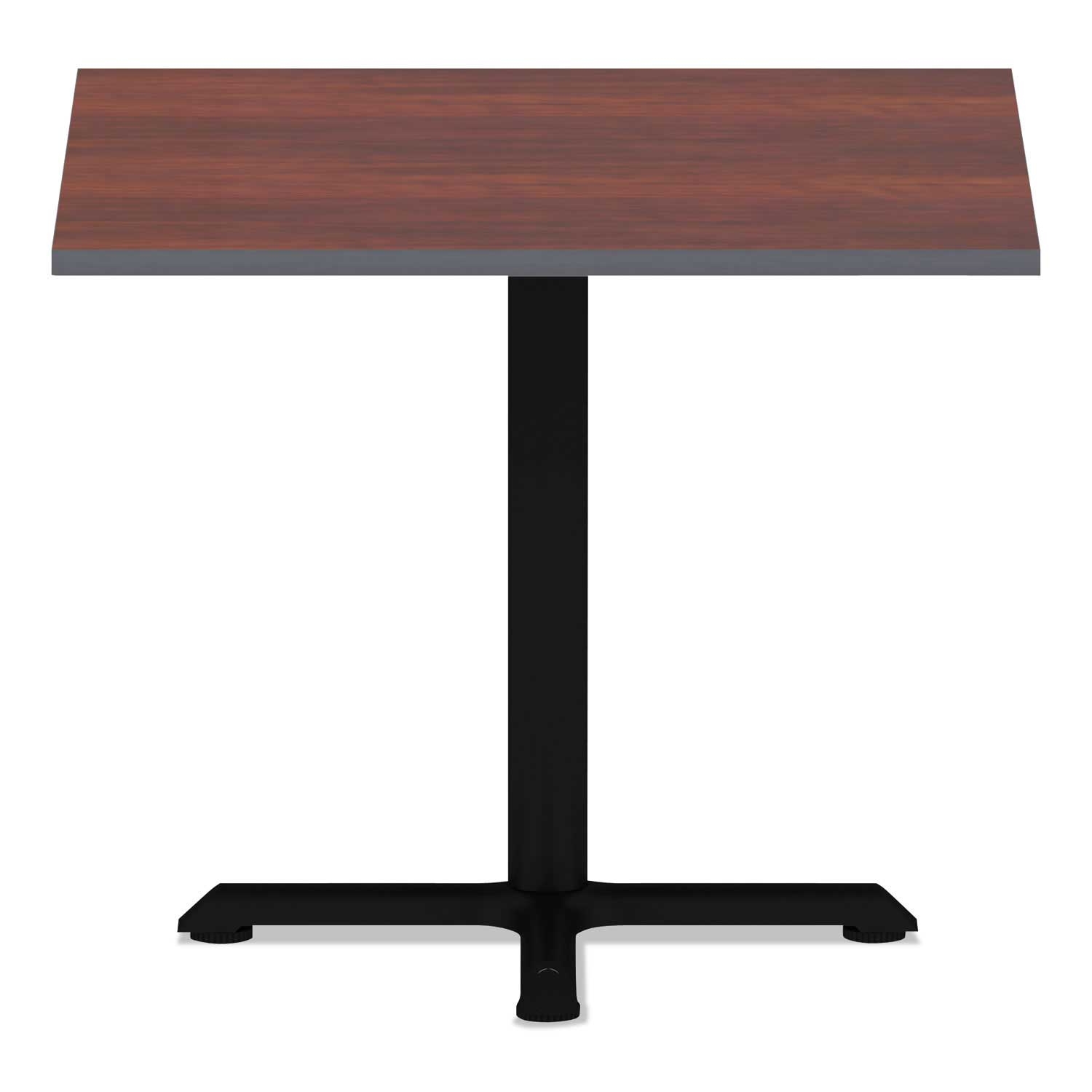 Alera Medium Cherry/Mahogany Square Reversible Laminate Table Top, 35 3/8 x 35 3/8 inch