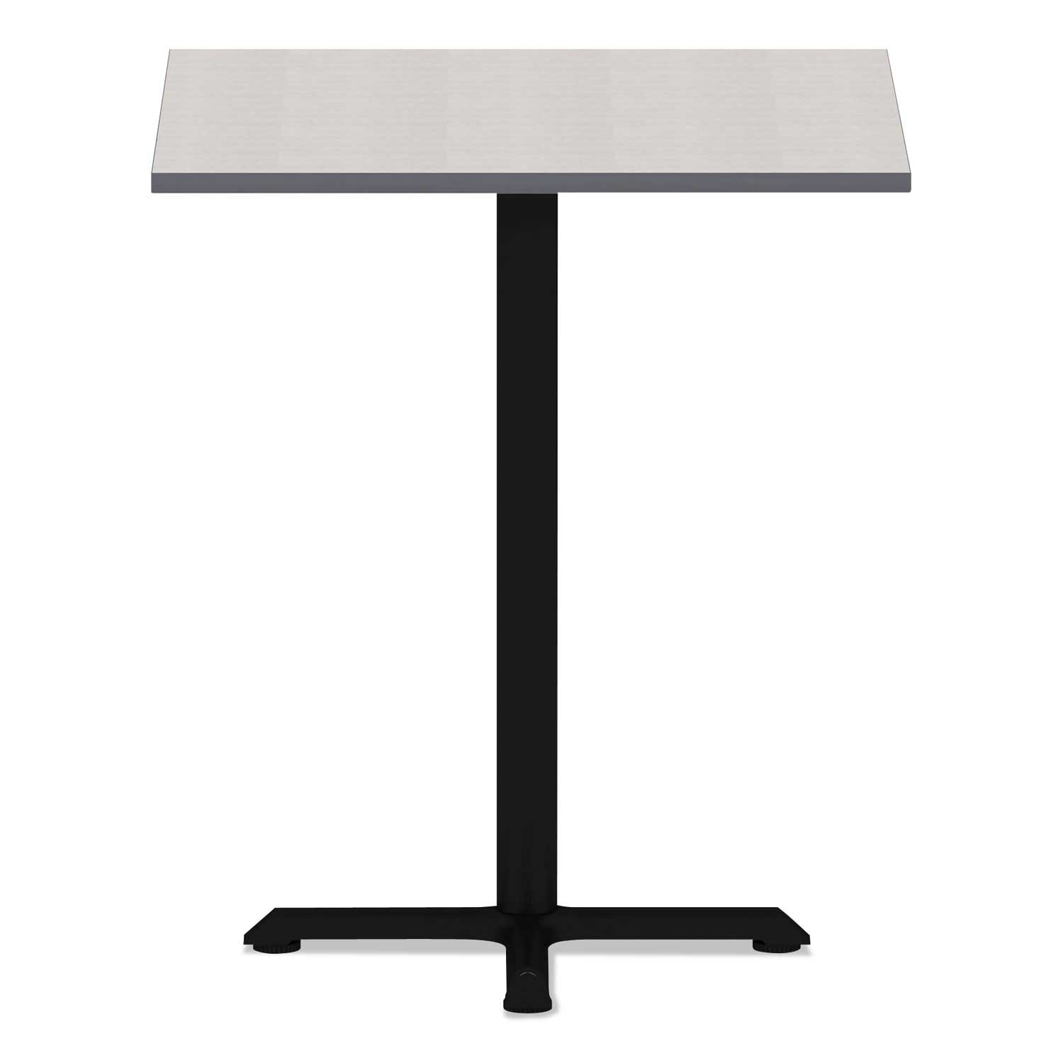 Alera White/Gray Square Reversible Laminate Table Top, 35 3/8 x 35 3/8 inch