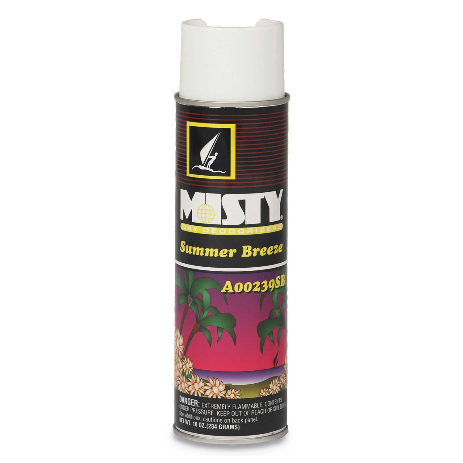 Misty Summer Breeze Handheld Air Deodorizer, 10 Ounce Aerosol Spray -- 12 per case