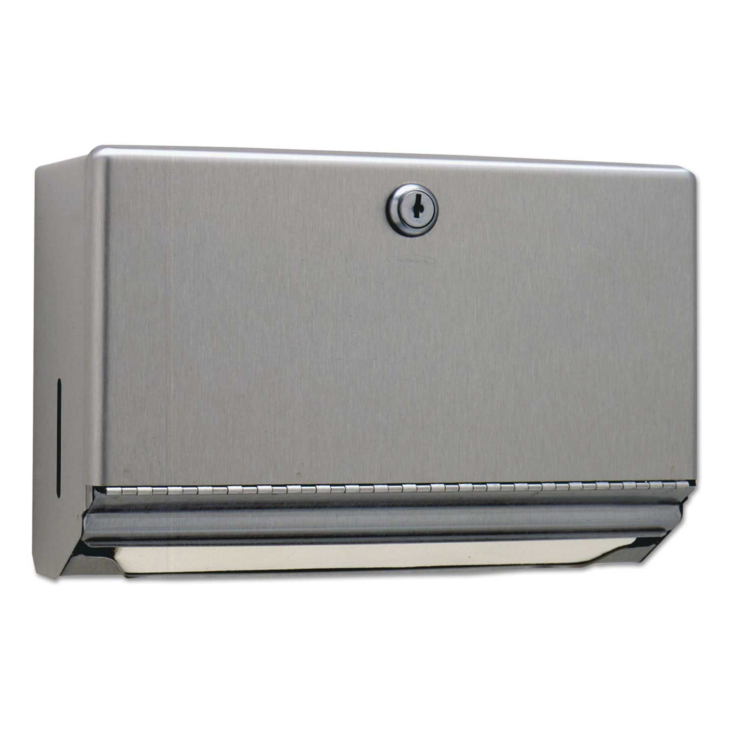 Bobrick Classic Series Stainless Steel Surface Mounted Paper Towel Dispenser, 10 3/4 x 4 x 7 1/16 inch
