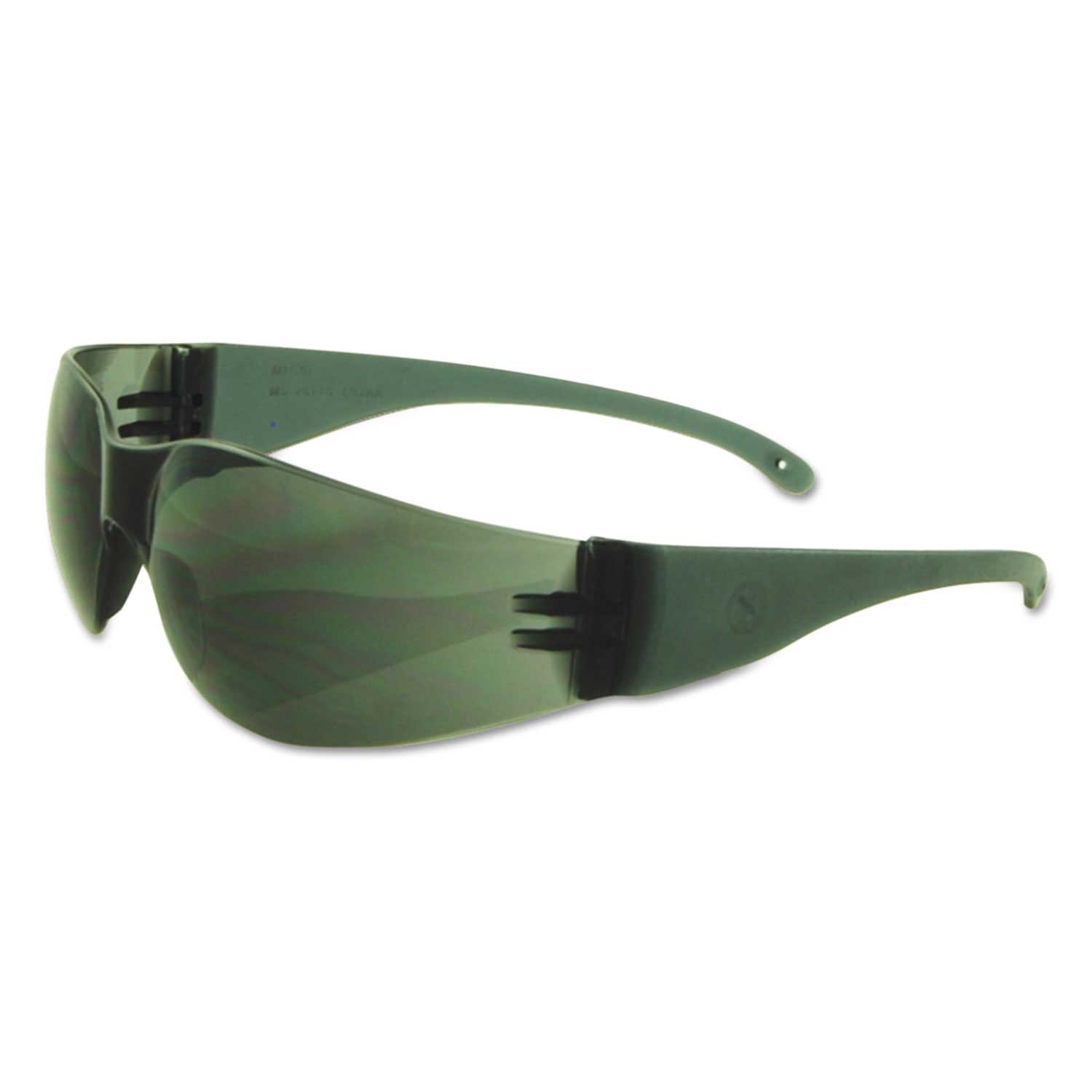 Boardwalk Gray Frame Gray Lens Polycarbonate Safety Glasses -- 12 per case