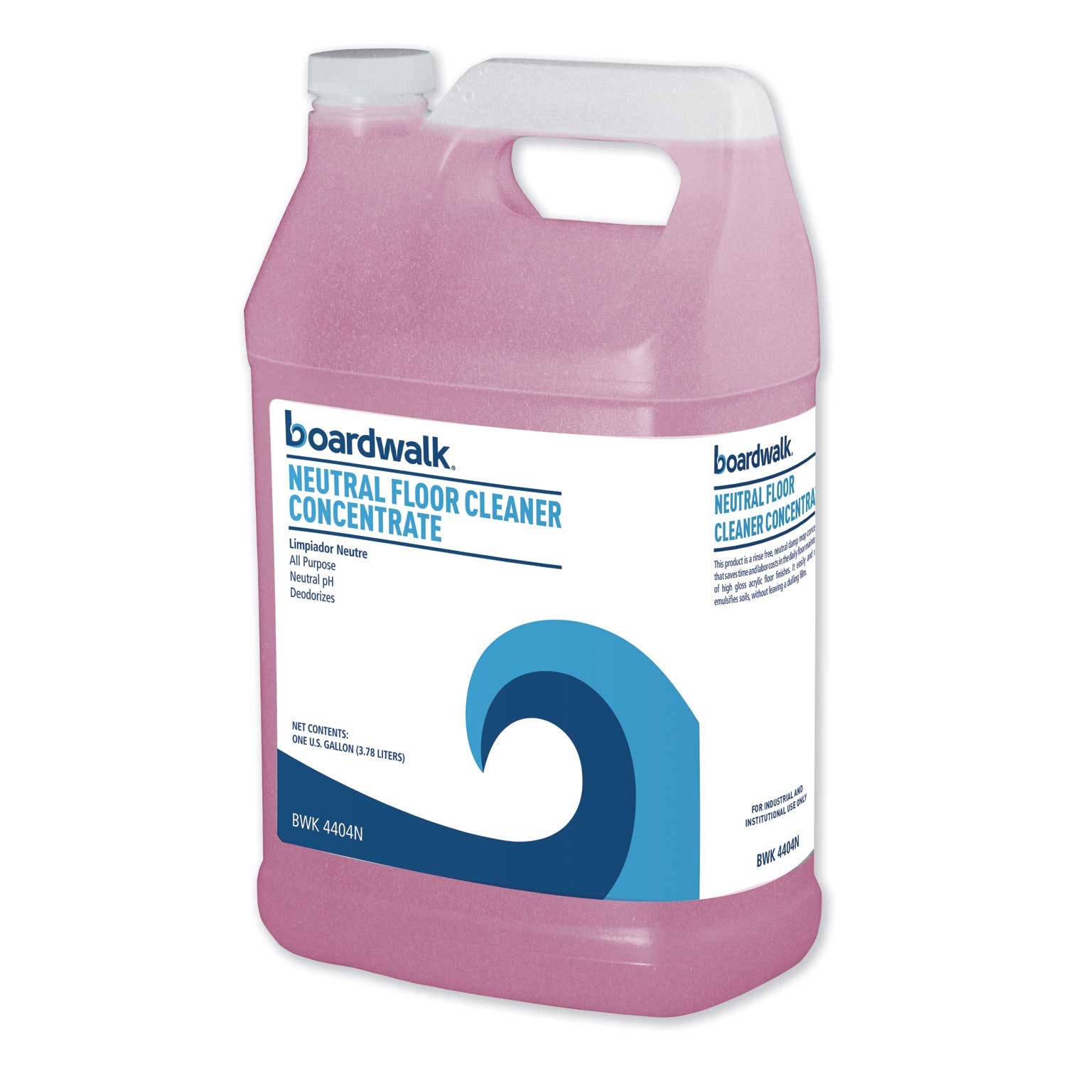 Boardwalk Neutral Lemon Scent Floor Cleaner Concentrate, 1 Gallon