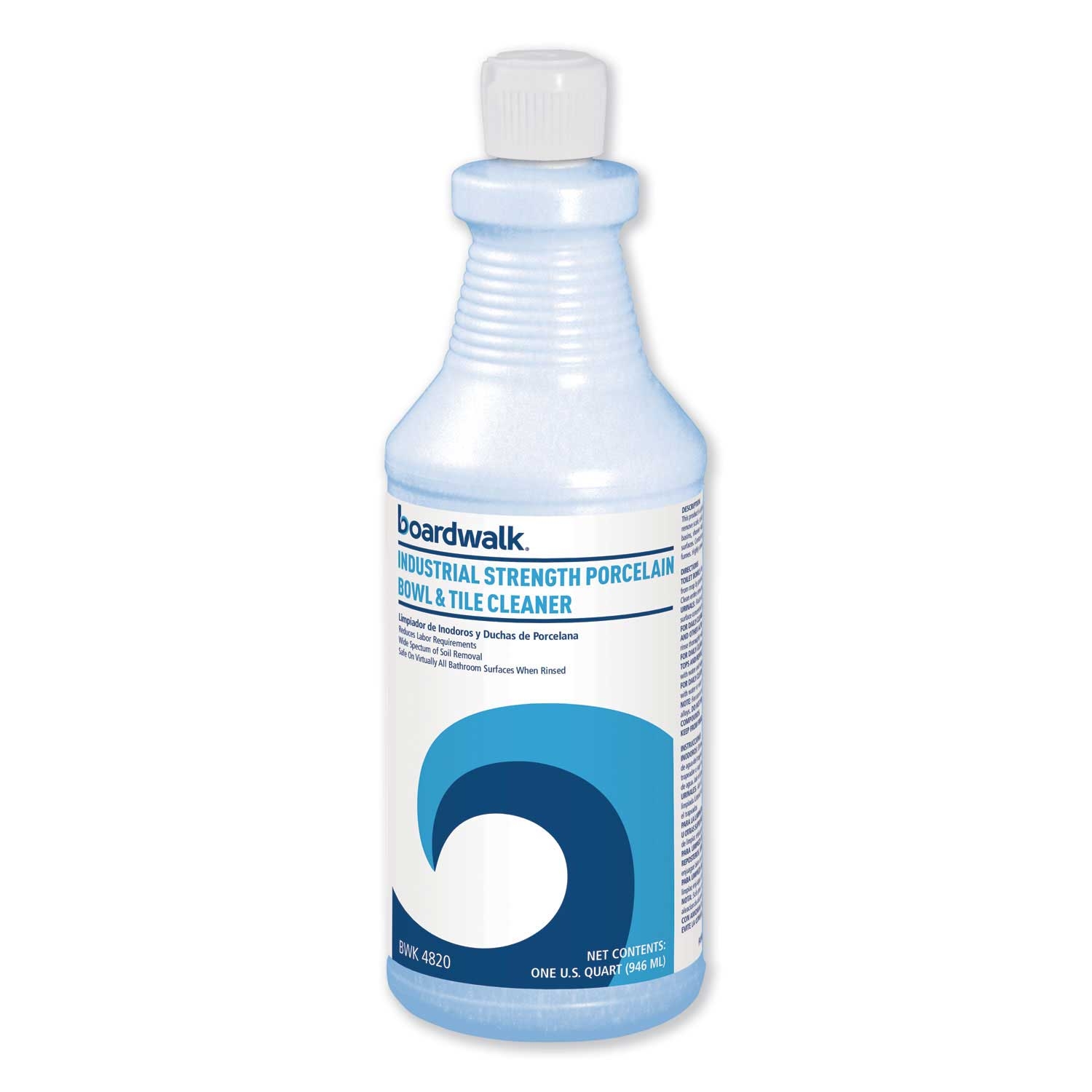 Boardwalk Floral Scent Industrial Strength Porcelain Bowl and Tile Cleaner, 32 Ounce Bottle