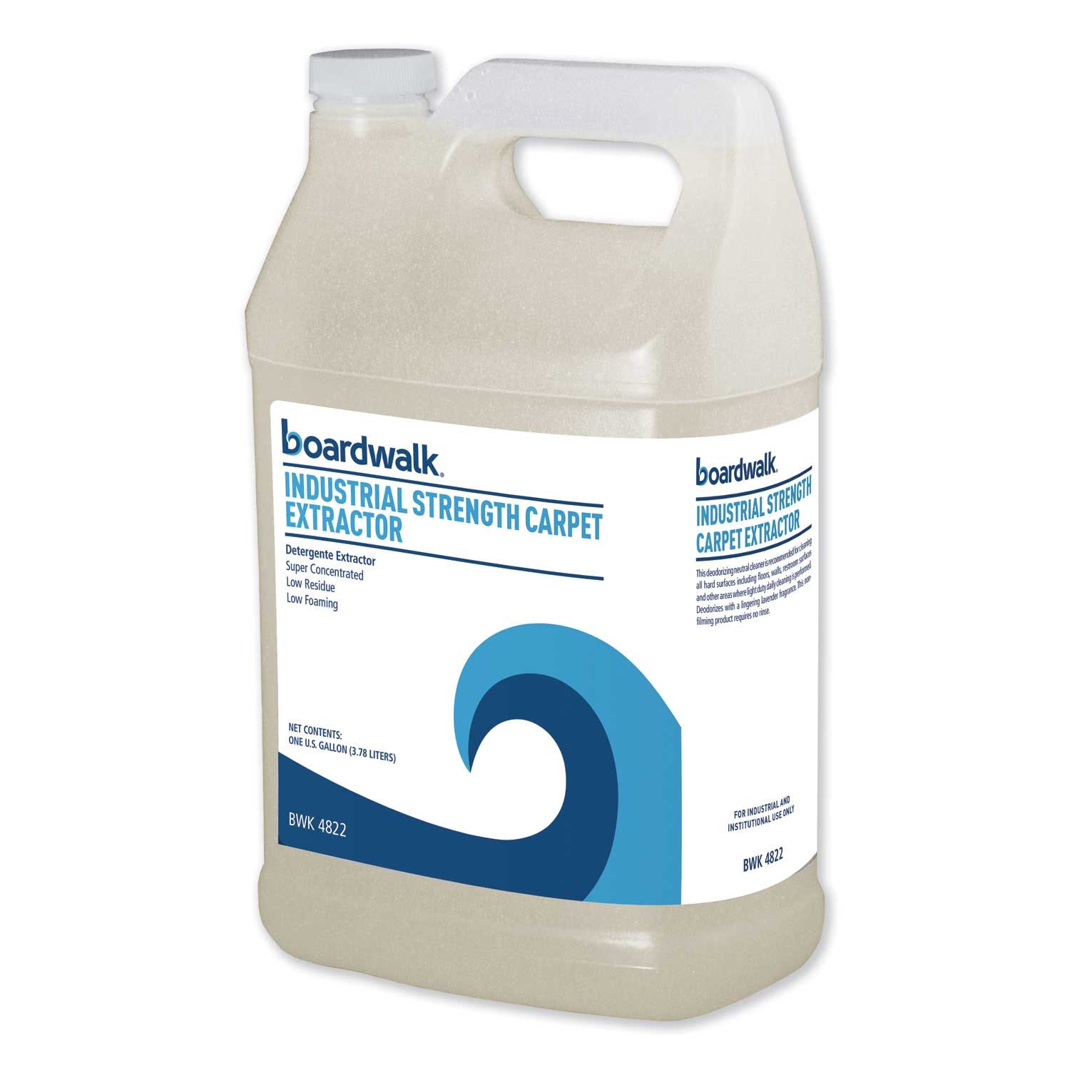 Boardwalk Clean Scent Industrial Strength Carpet Extractor, 1 Gallon Bottle