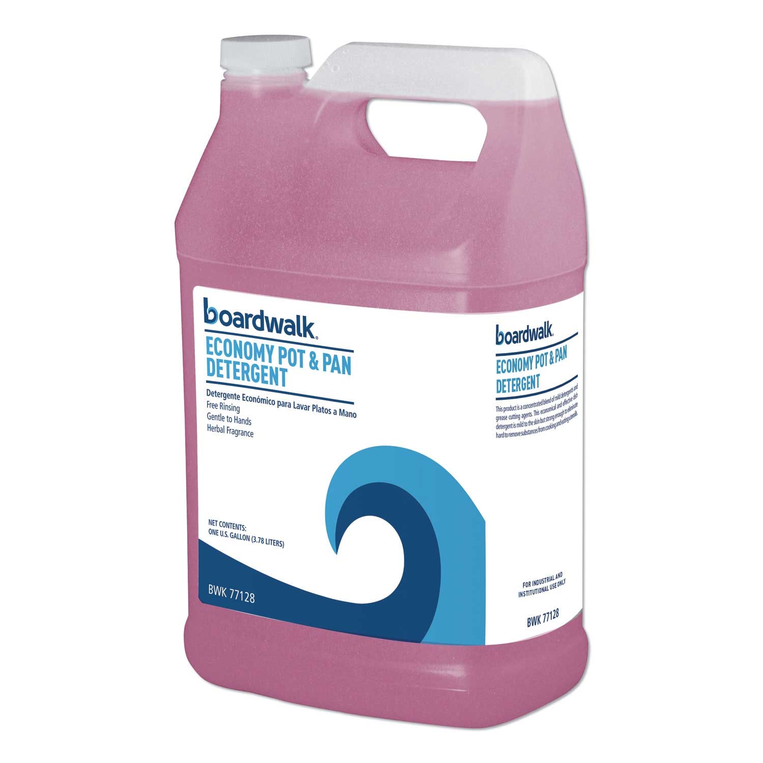 Boardwalk Industrial Strength Pot and Pan Detergent, 1 Gallon Bottle