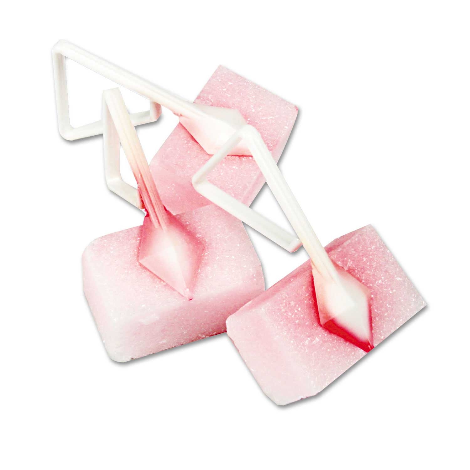 Boardwalk Cherry Solid Toilet Bowl Blocks, 4 Ounce - 12 per box -- 1 box per case